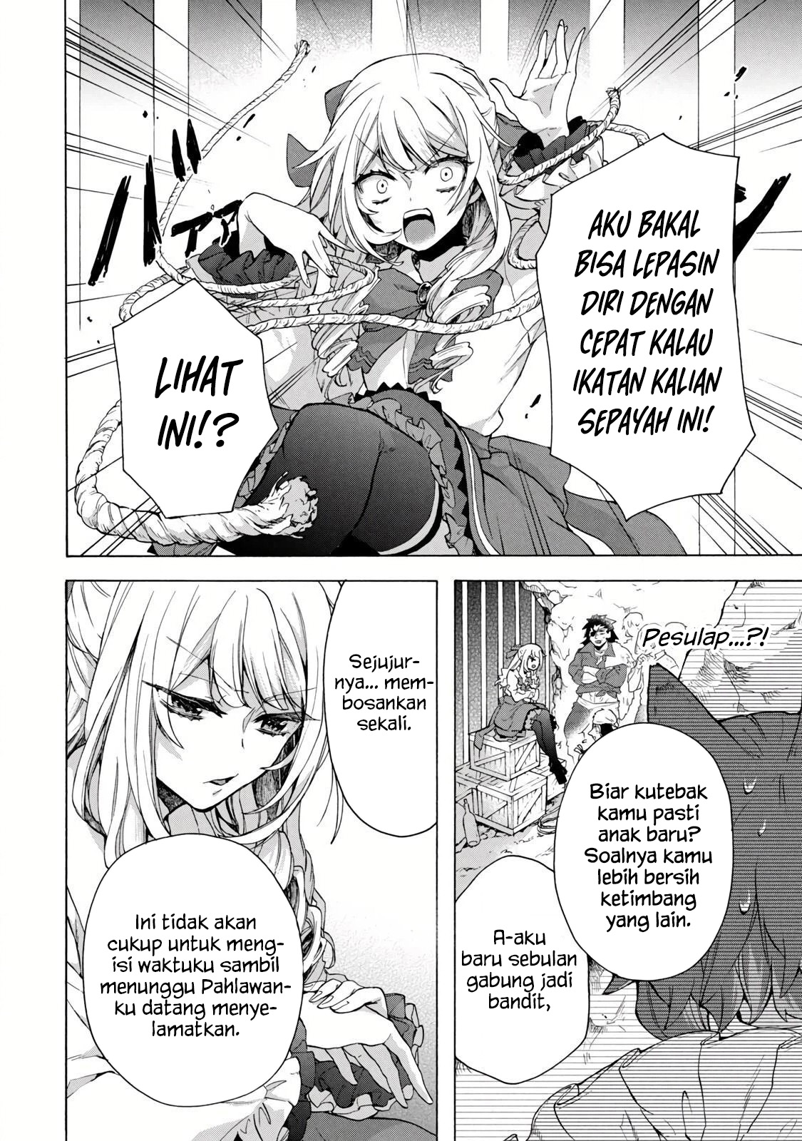 "Kukuku....... Yatsu wa Shitennou no Naka demo Saijaku" to Kaiko sareta Ore, Naze ka Yuusha to Seijo no Shishou ni Naru Chapter 14.1 - halaman 14