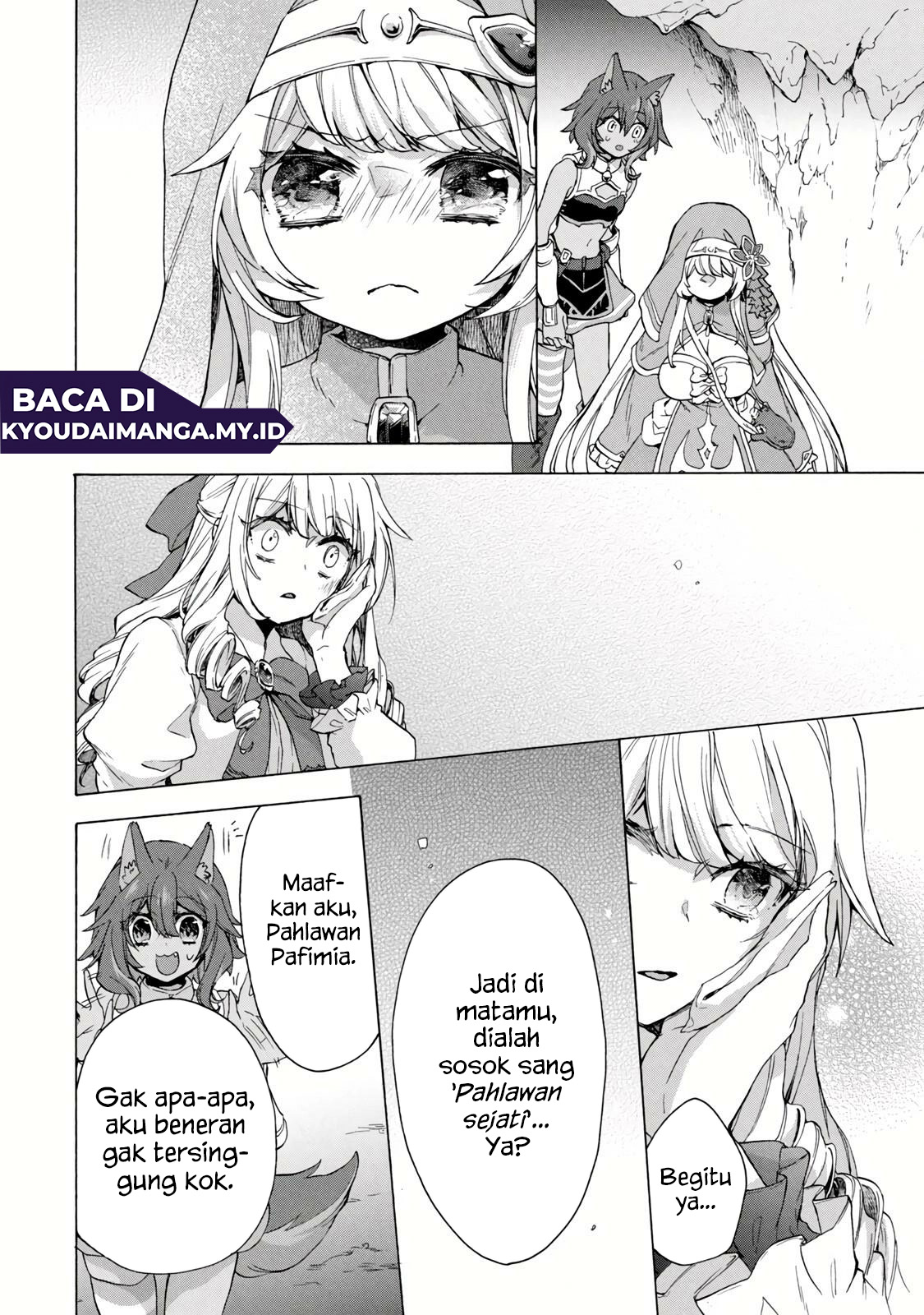 "Kukuku....... Yatsu wa Shitennou no Naka demo Saijaku" to Kaiko sareta Ore, Naze ka Yuusha to Seijo no Shishou ni Naru Chapter 14.2 - halaman 5