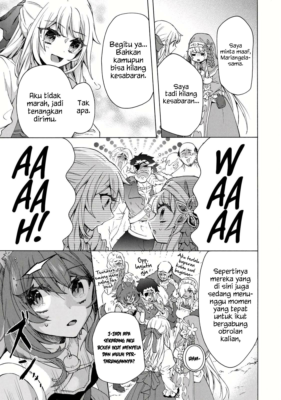 "Kukuku....... Yatsu wa Shitennou no Naka demo Saijaku" to Kaiko sareta Ore, Naze ka Yuusha to Seijo no Shishou ni Naru Chapter 14.2 - halaman 6