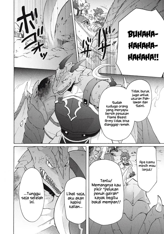 "Kukuku....... Yatsu wa Shitennou no Naka demo Saijaku" to Kaiko sareta Ore, Naze ka Yuusha to Seijo no Shishou ni Naru Chapter 15.1 - halaman 12