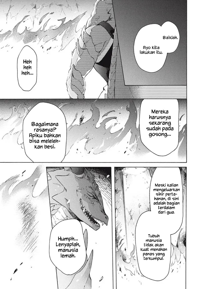 "Kukuku....... Yatsu wa Shitennou no Naka demo Saijaku" to Kaiko sareta Ore, Naze ka Yuusha to Seijo no Shishou ni Naru Chapter 15.1 - halaman 7
