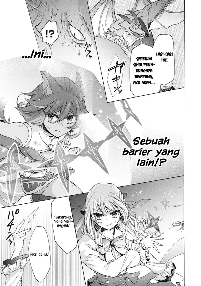 "Kukuku....... Yatsu wa Shitennou no Naka demo Saijaku" to Kaiko sareta Ore, Naze ka Yuusha to Seijo no Shishou ni Naru Chapter 15.1 - halaman 9
