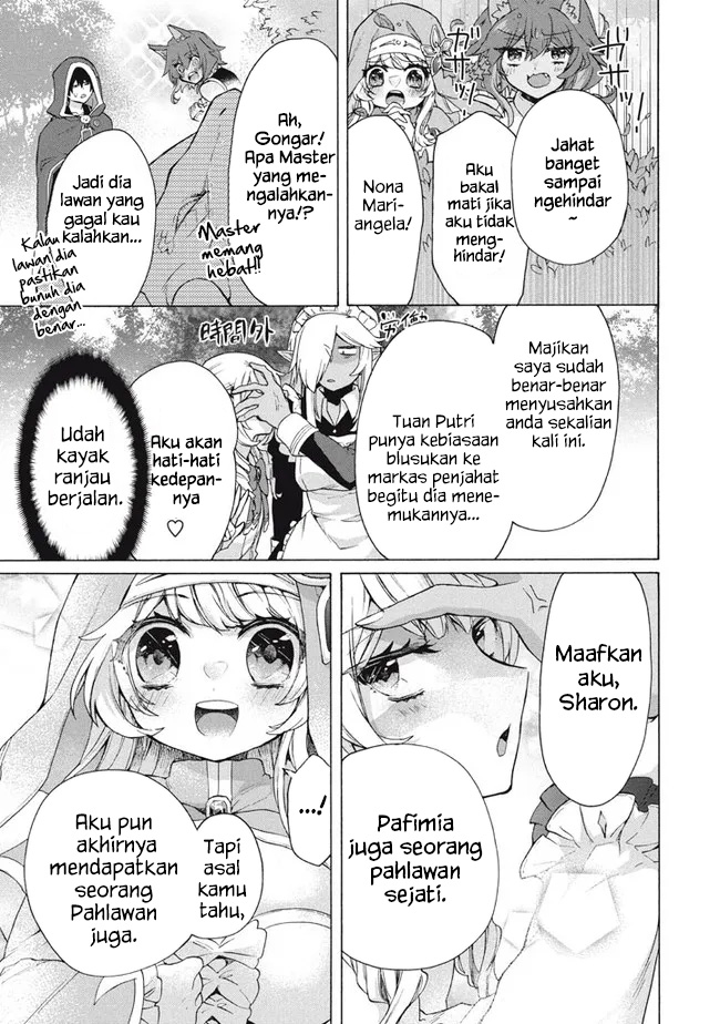 "Kukuku....... Yatsu wa Shitennou no Naka demo Saijaku" to Kaiko sareta Ore, Naze ka Yuusha to Seijo no Shishou ni Naru Chapter 15.2 - halaman 23