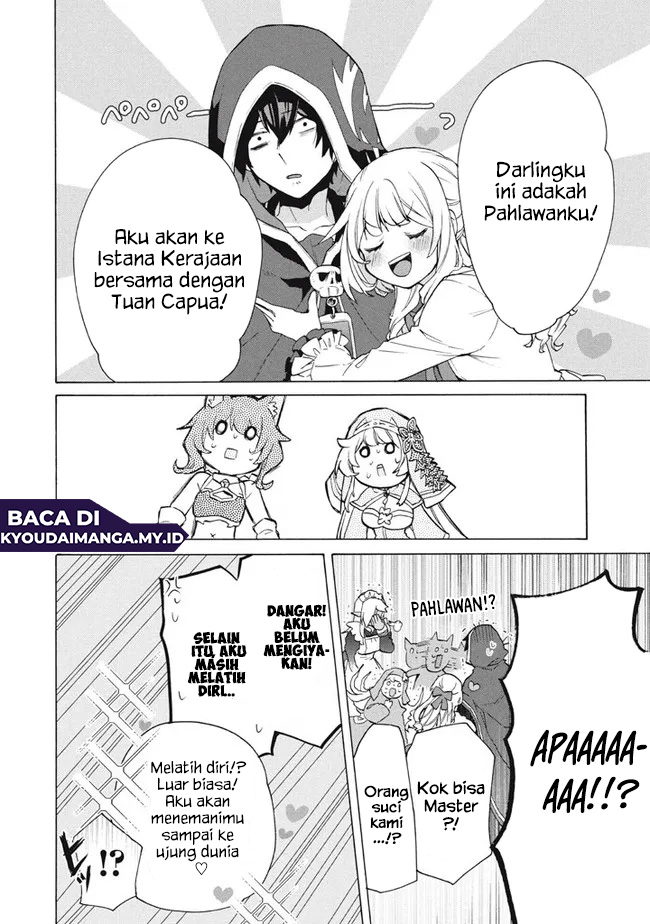 "Kukuku....... Yatsu wa Shitennou no Naka demo Saijaku" to Kaiko sareta Ore, Naze ka Yuusha to Seijo no Shishou ni Naru Chapter 15.2 - halaman 24