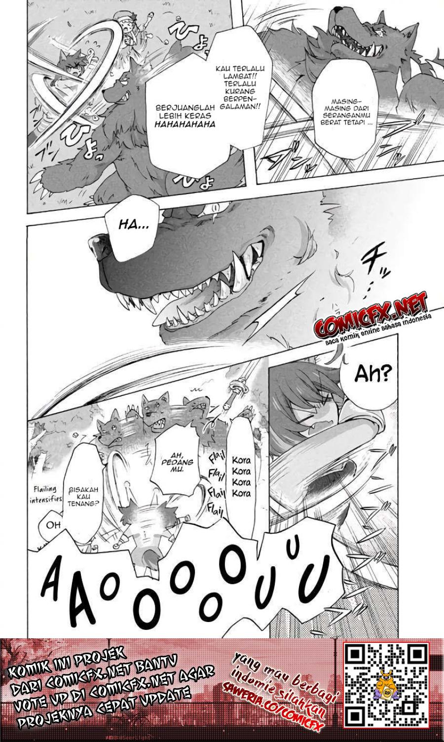 "Kukuku....... Yatsu wa Shitennou no Naka demo Saijaku" to Kaiko sareta Ore, Naze ka Yuusha to Seijo no Shishou ni Naru Chapter 4.3 - halaman 8