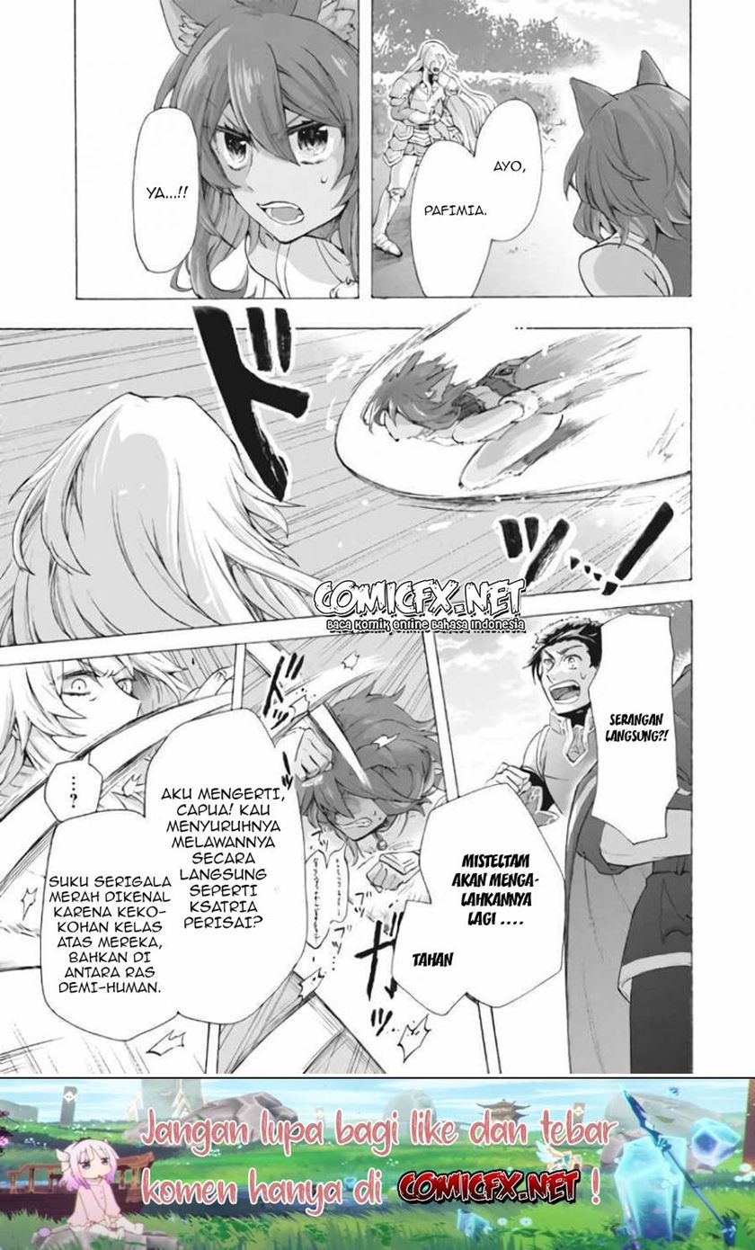 "Kukuku....... Yatsu wa Shitennou no Naka demo Saijaku" to Kaiko sareta Ore, Naze ka Yuusha to Seijo no Shishou ni Naru Chapter 7.1 - halaman 8