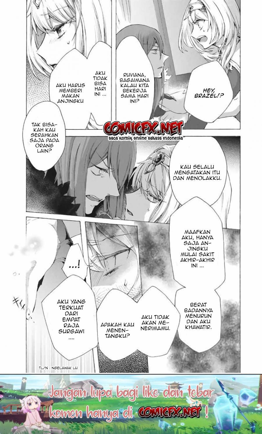 "Kukuku....... Yatsu wa Shitennou no Naka demo Saijaku" to Kaiko sareta Ore, Naze ka Yuusha to Seijo no Shishou ni Naru Chapter 7.2 - halaman 6