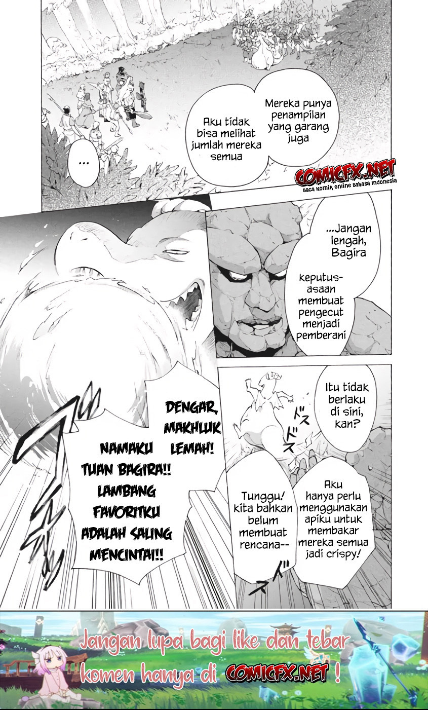 "Kukuku....... Yatsu wa Shitennou no Naka demo Saijaku" to Kaiko sareta Ore, Naze ka Yuusha to Seijo no Shishou ni Naru Chapter 8.2 - halaman 13