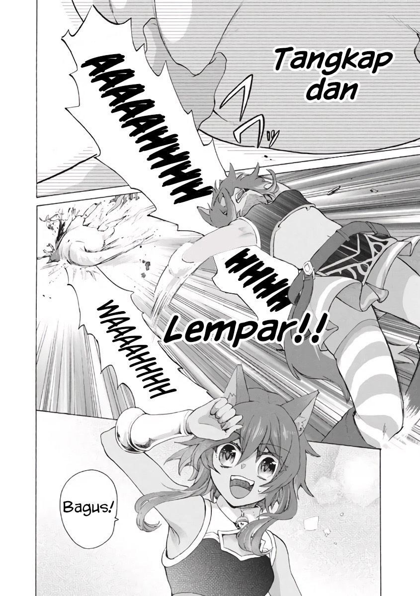 "Kukuku....... Yatsu wa Shitennou no Naka demo Saijaku" to Kaiko sareta Ore, Naze ka Yuusha to Seijo no Shishou ni Naru Chapter 8.2 - halaman 16