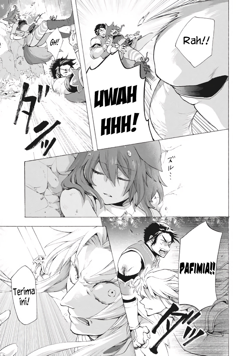 "Kukuku....... Yatsu wa Shitennou no Naka demo Saijaku" to Kaiko sareta Ore, Naze ka Yuusha to Seijo no Shishou ni Naru Chapter 8.3 - halaman 9