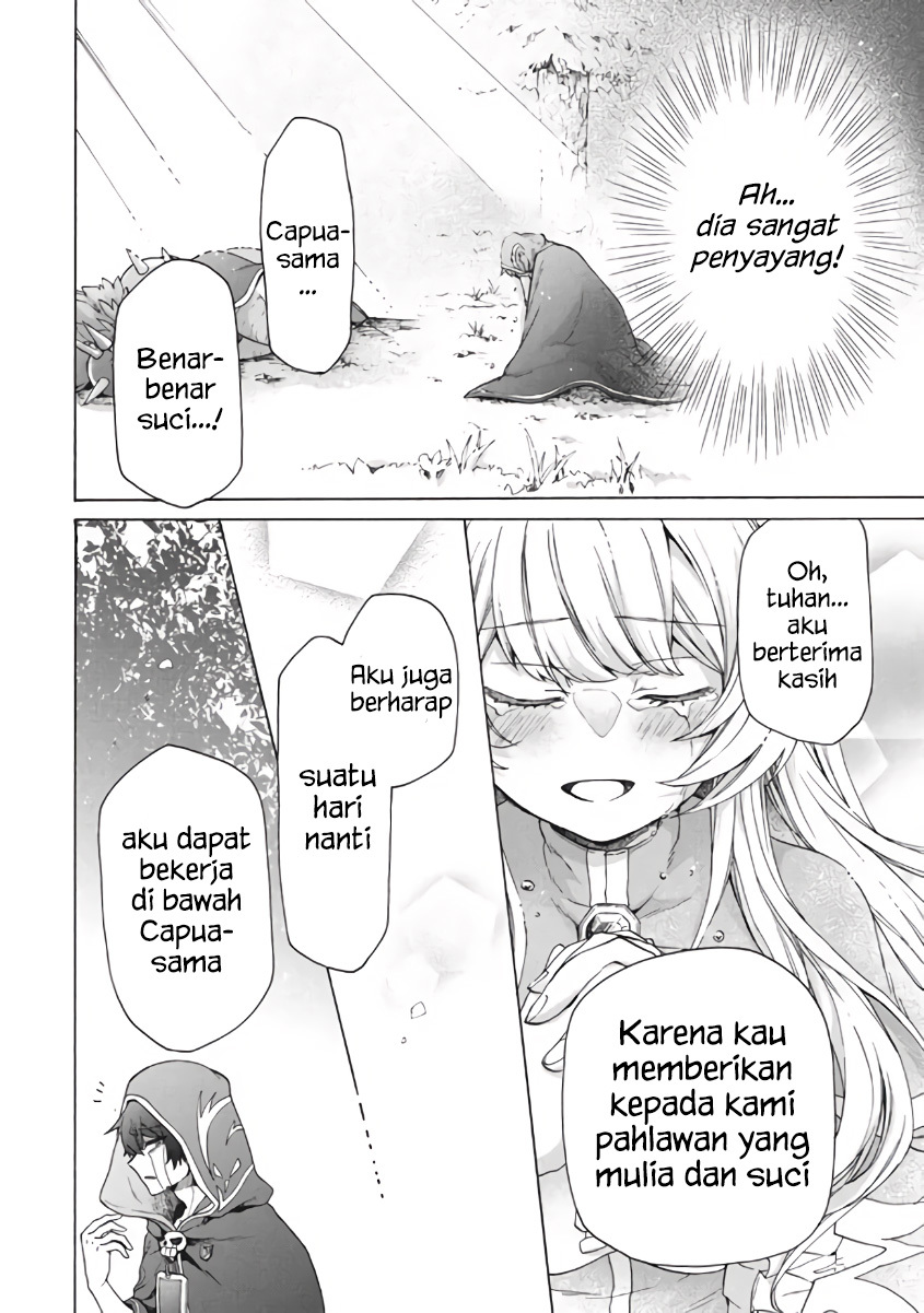 "Kukuku....... Yatsu wa Shitennou no Naka demo Saijaku" to Kaiko sareta Ore, Naze ka Yuusha to Seijo no Shishou ni Naru Chapter 9.2 - halaman 10