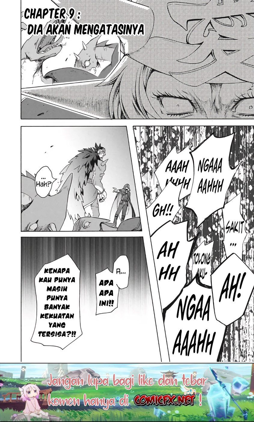 "Kukuku....... Yatsu wa Shitennou no Naka demo Saijaku" to Kaiko sareta Ore, Naze ka Yuusha to Seijo no Shishou ni Naru Chapter 9.2 - halaman 2