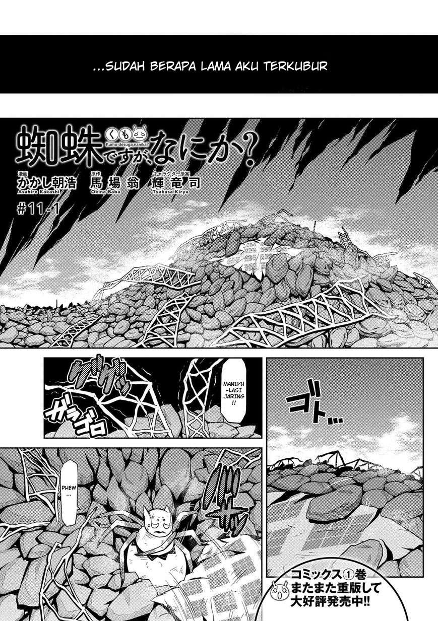 Kumo desu ga, Nani ka? Chapter 11.1 - halaman 1