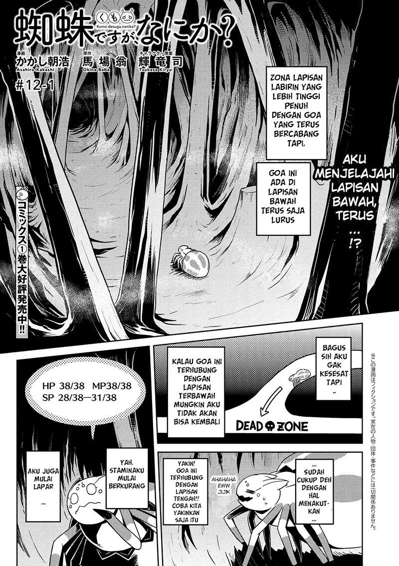 Kumo desu ga, Nani ka? Chapter 12.1 - halaman 1