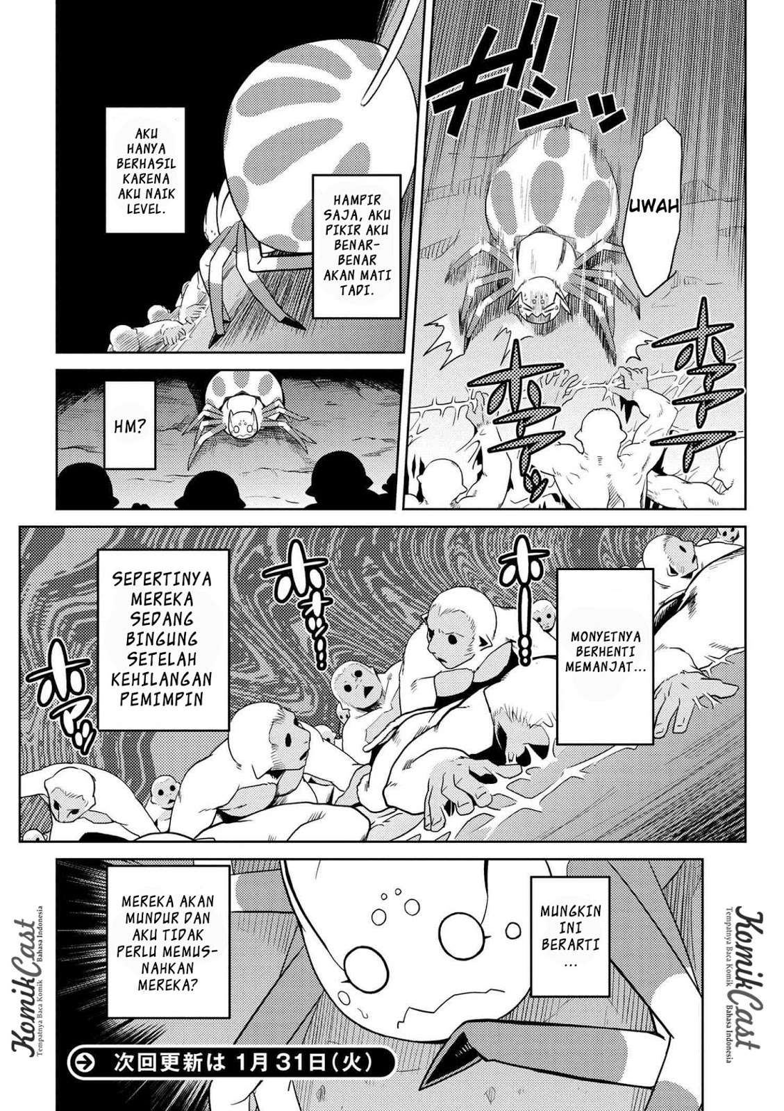 Kumo desu ga, Nani ka? Chapter 14.3 - halaman 9