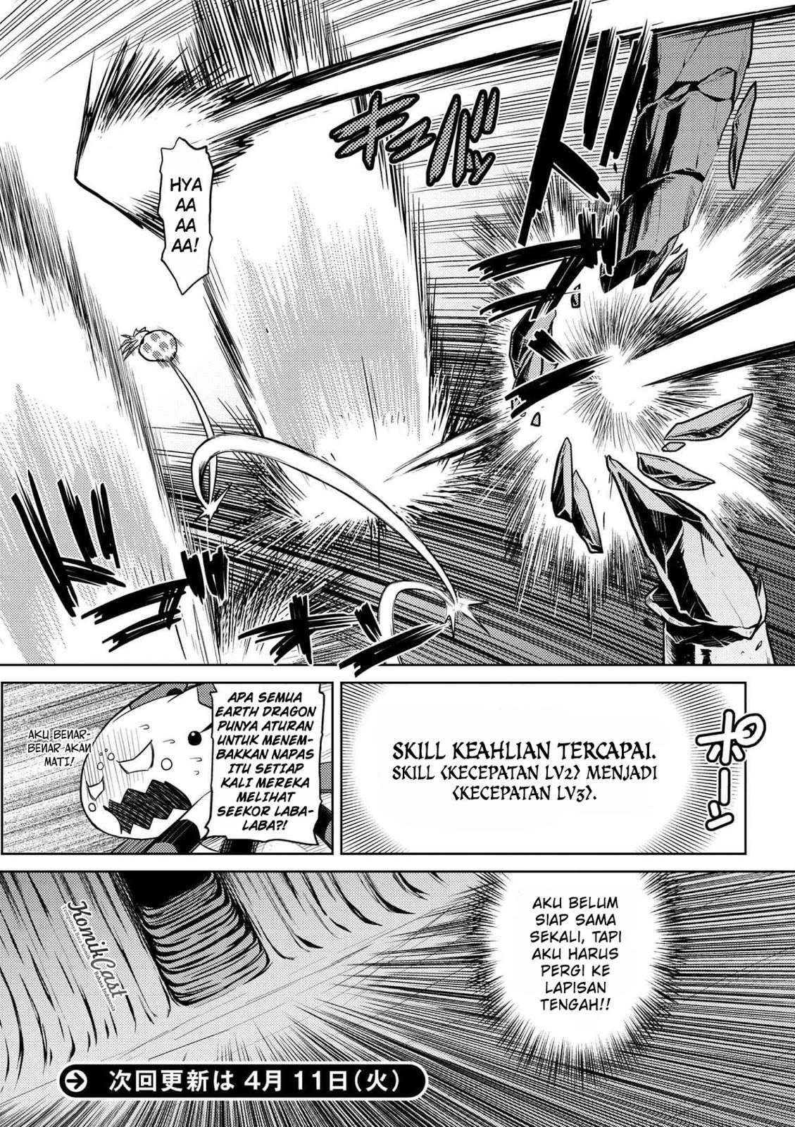 Kumo desu ga, Nani ka? Chapter 15.3 - halaman 17