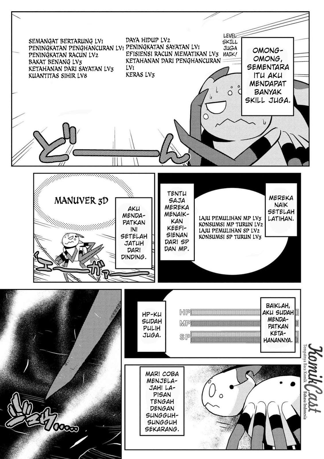 Kumo desu ga, Nani ka? Chapter 15.4 - halaman 8