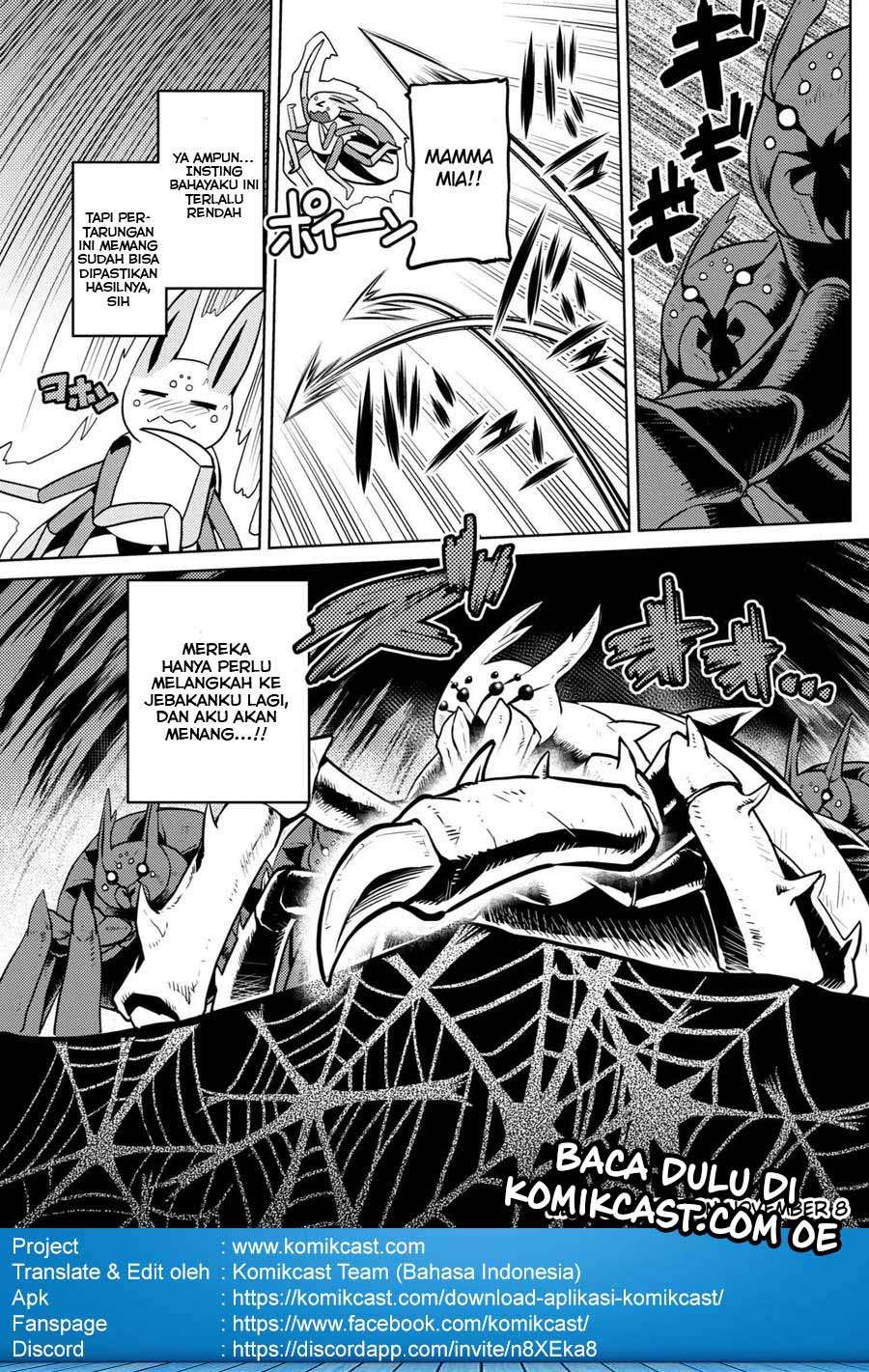 Kumo desu ga, Nani ka? Chapter 31.2 - halaman 19