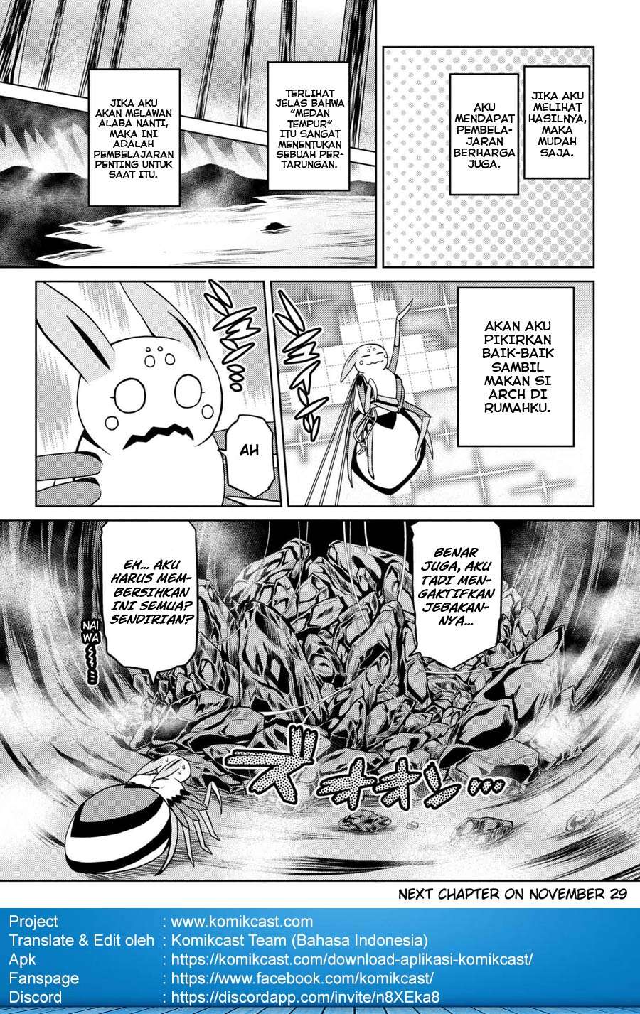 Kumo desu ga, Nani ka? Chapter 32.1 - halaman 19