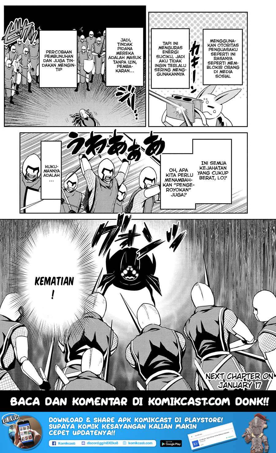 Kumo desu ga, Nani ka? Chapter 33.1 - halaman 18