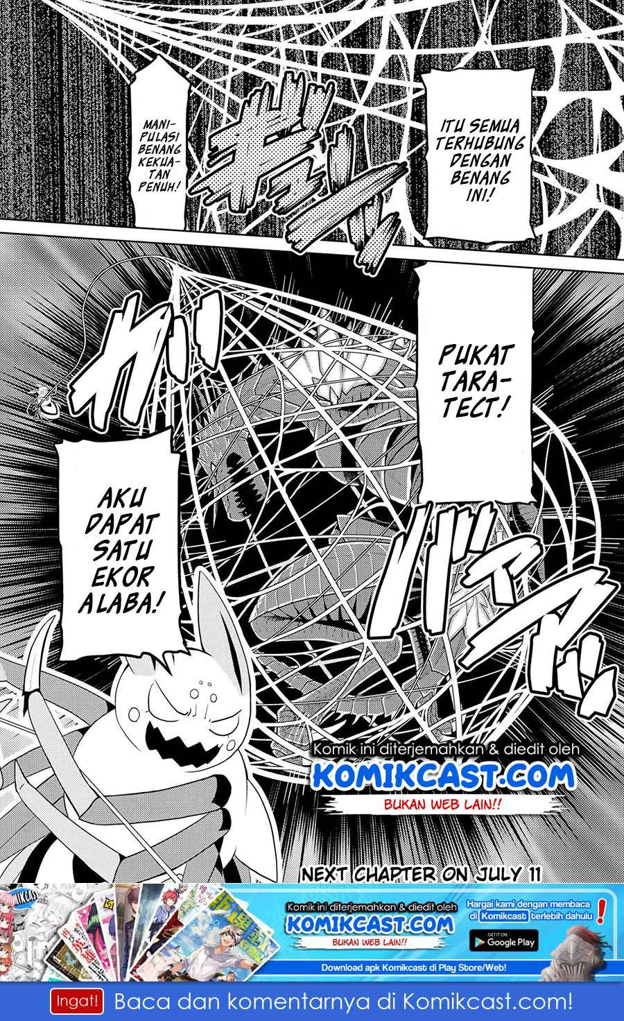 Kumo desu ga, Nani ka? Chapter 37.1 - halaman 16