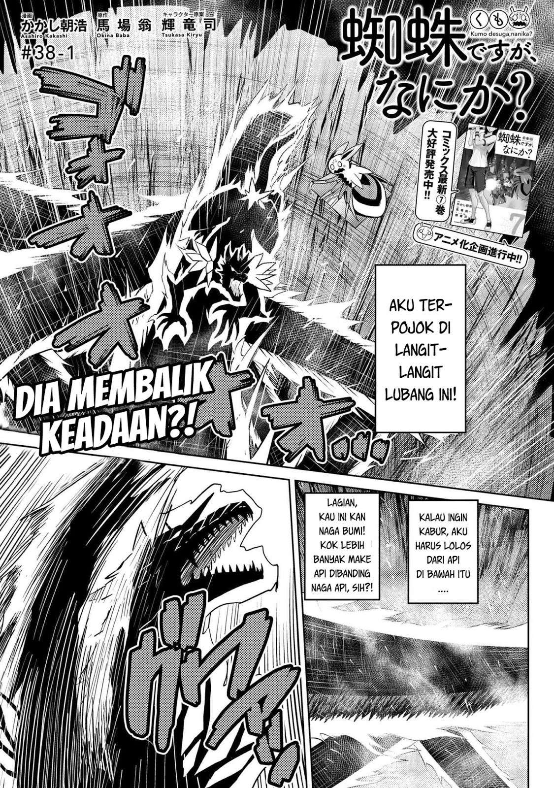 Kumo desu ga, Nani ka? Chapter 38.1 - halaman 1