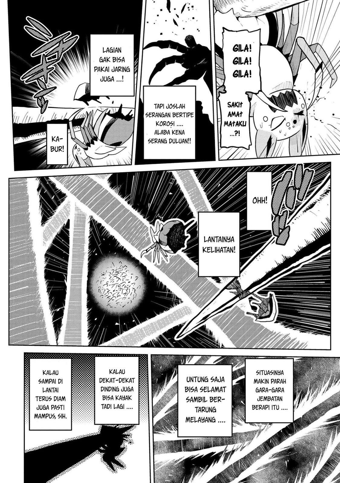 Kumo desu ga, Nani ka? Chapter 38.1 - halaman 8