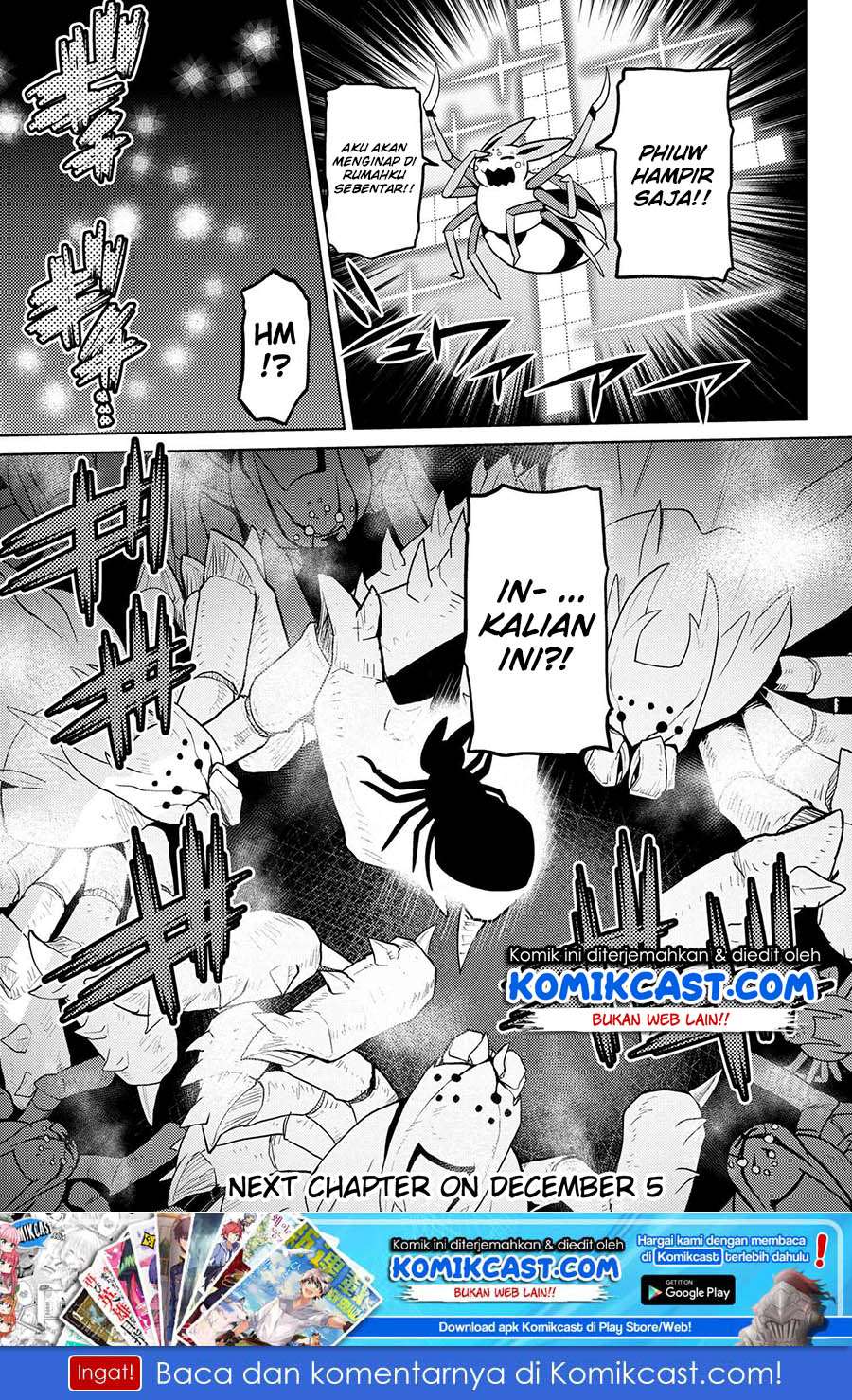 Kumo desu ga, Nani ka? Chapter 40.1 - halaman 17
