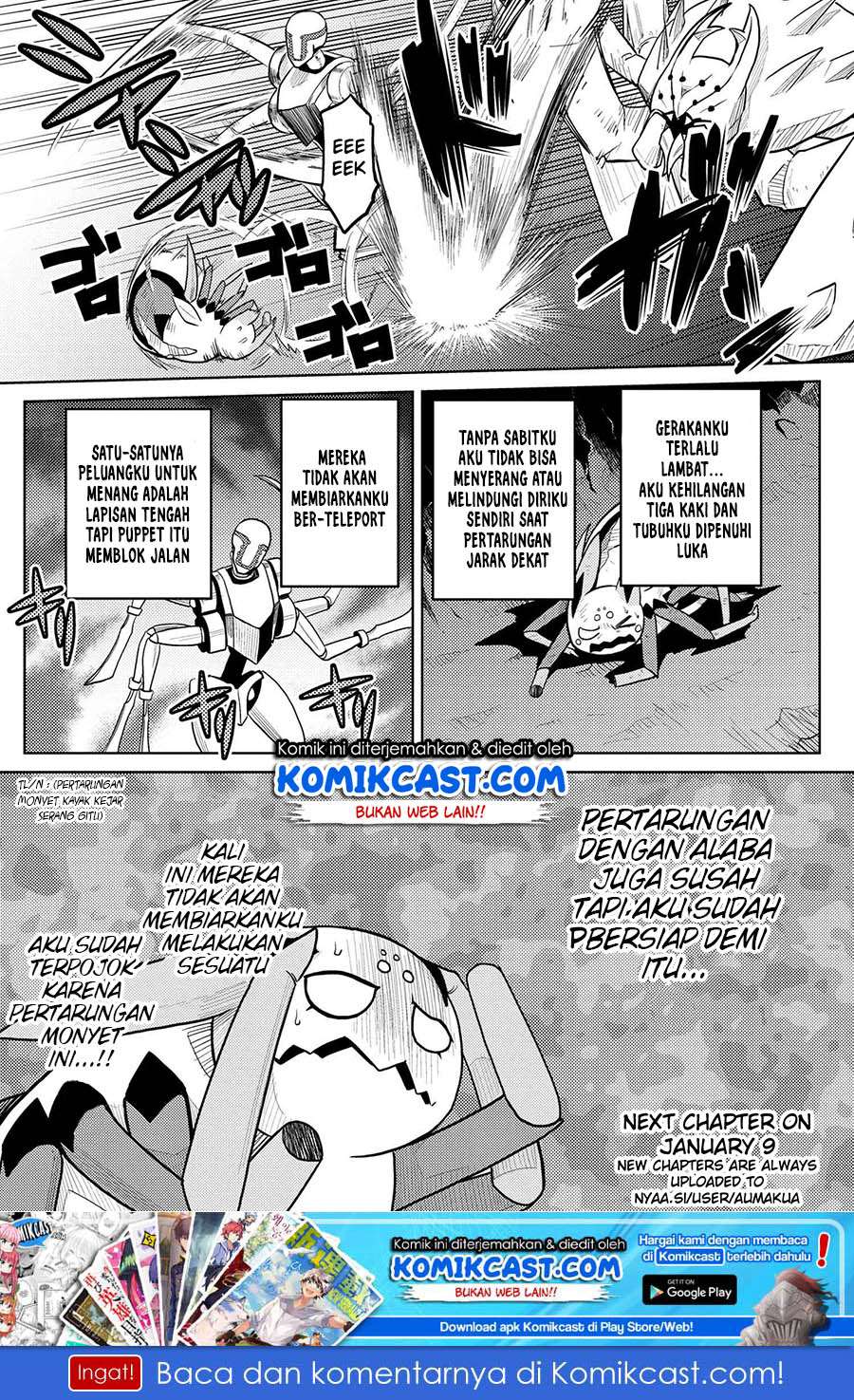 Kumo desu ga, Nani ka? Chapter 40.2 - halaman 13