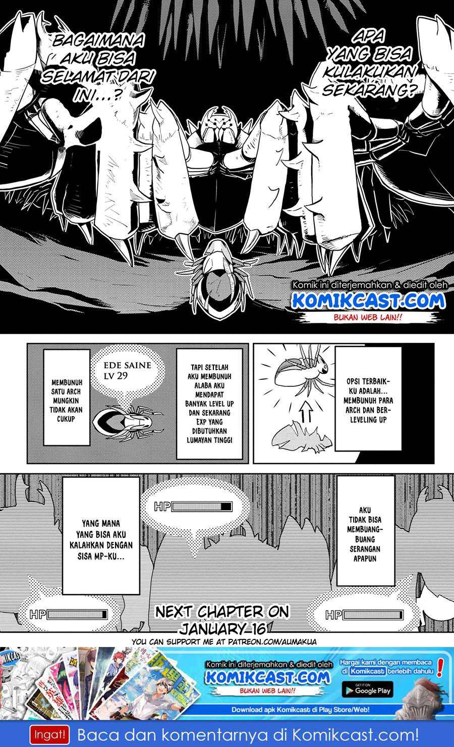 Kumo desu ga, Nani ka? Chapter 41.1 - halaman 10