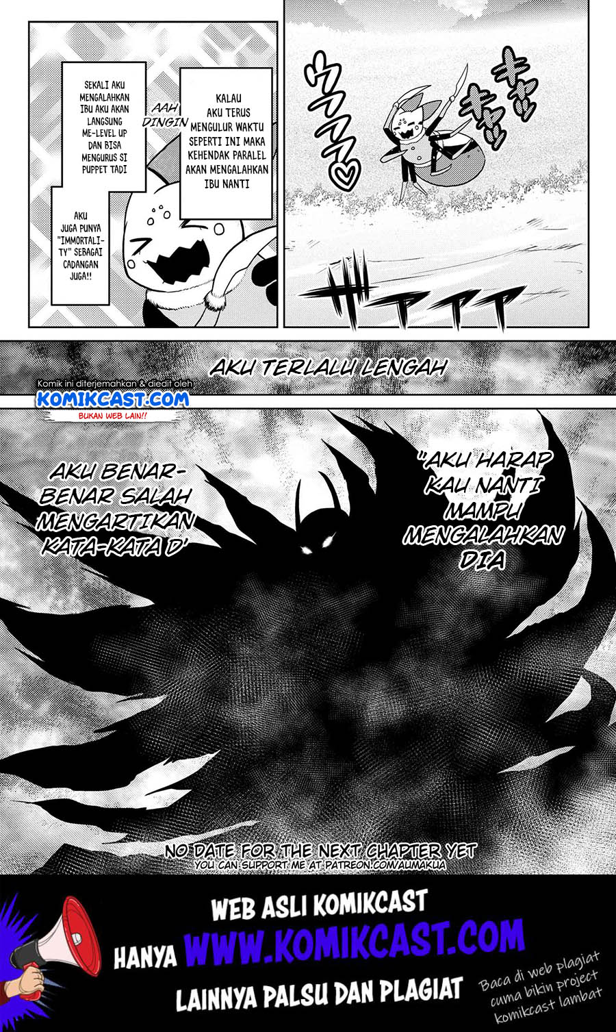 Kumo desu ga, Nani ka? Chapter 43.1 - halaman 15