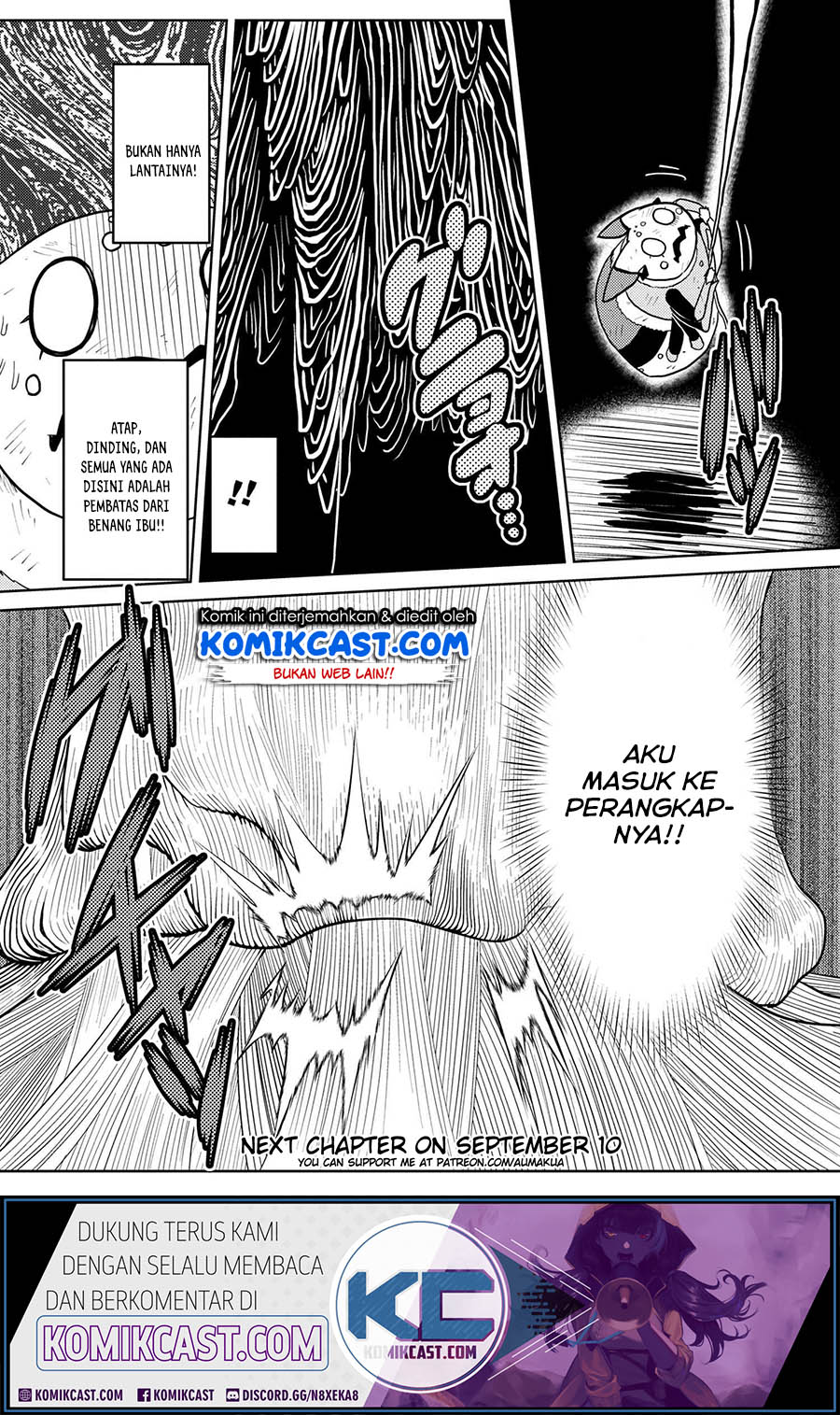 Kumo desu ga, Nani ka? Chapter 46.1 - halaman 17