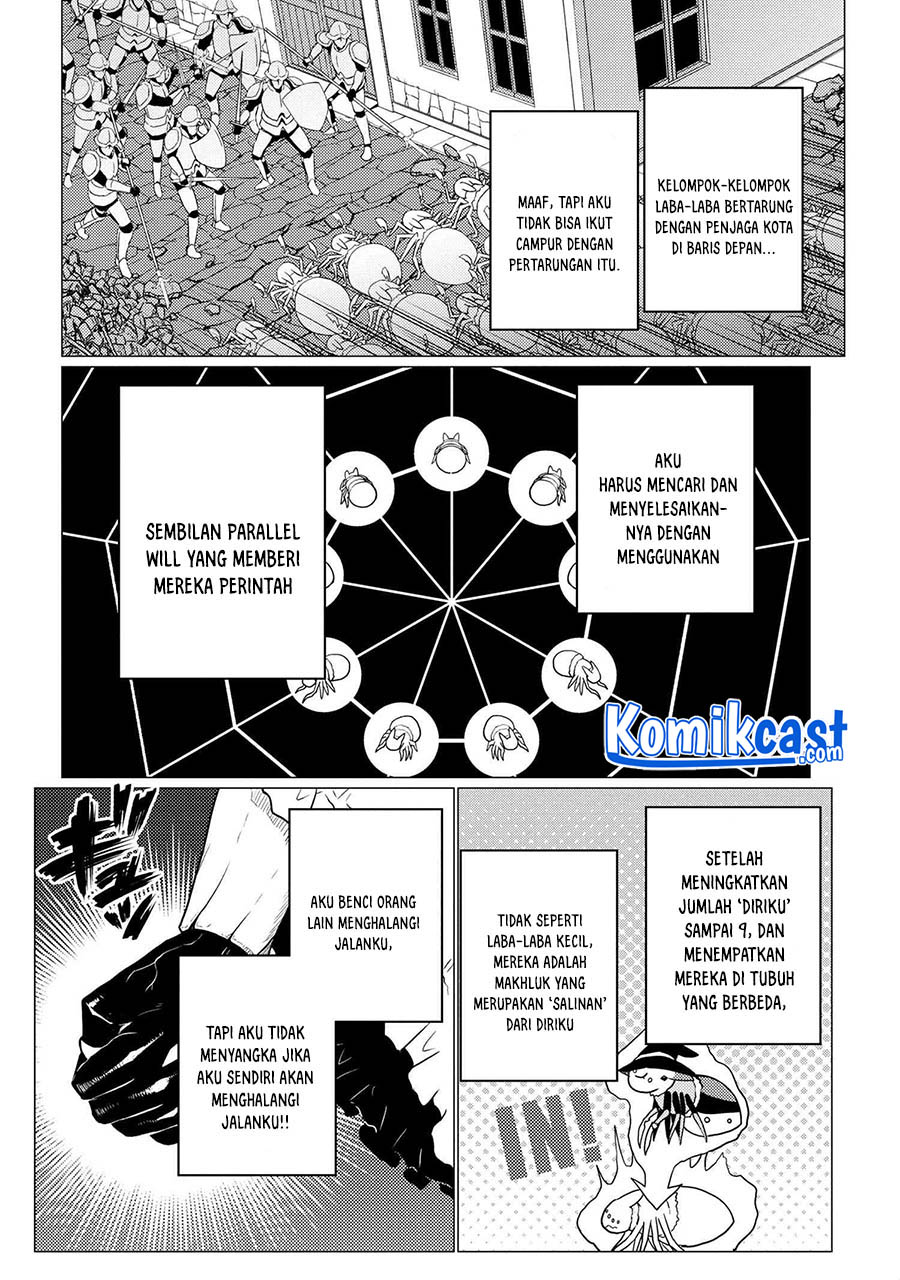 Kumo desu ga, Nani ka? Chapter 57.1 - halaman 11