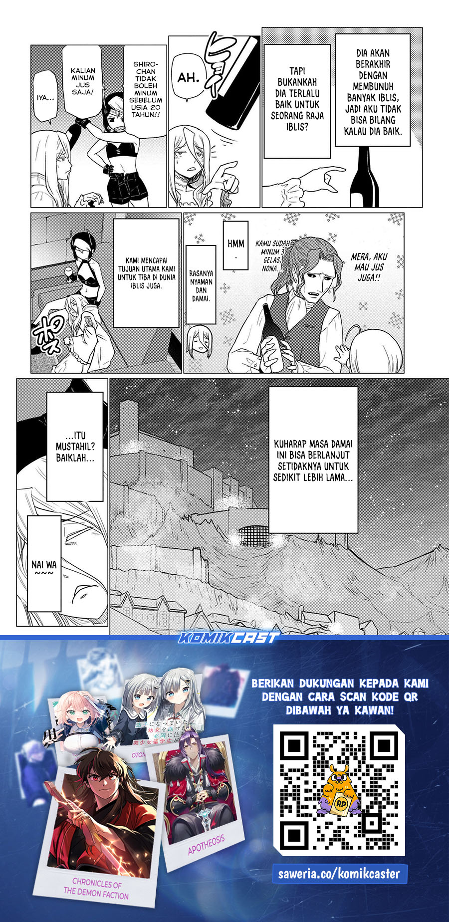 Kumo desu ga, Nani ka? Chapter 70.2 - halaman 16