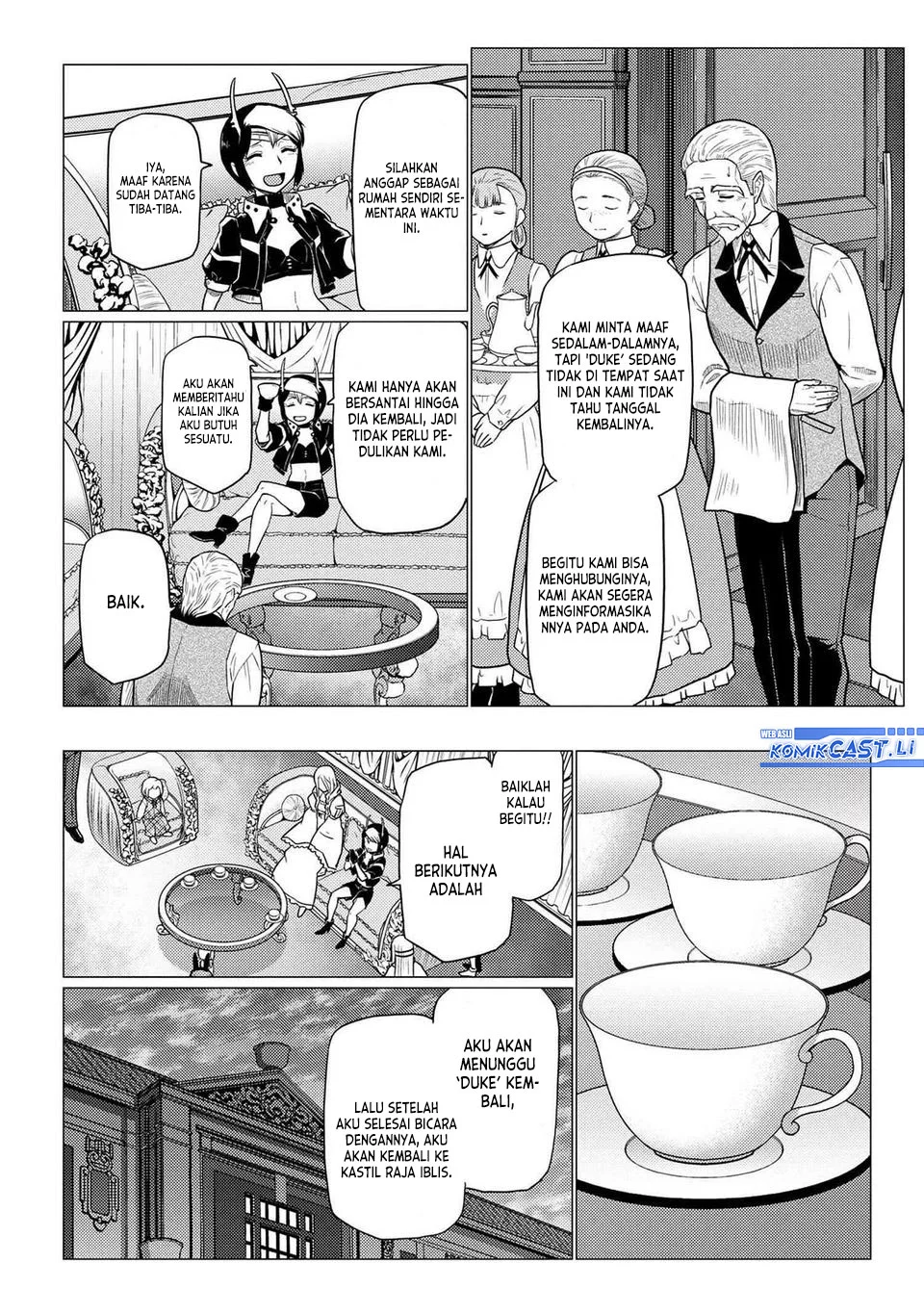Kumo desu ga, Nani ka? Chapter 71.1 - halaman 4