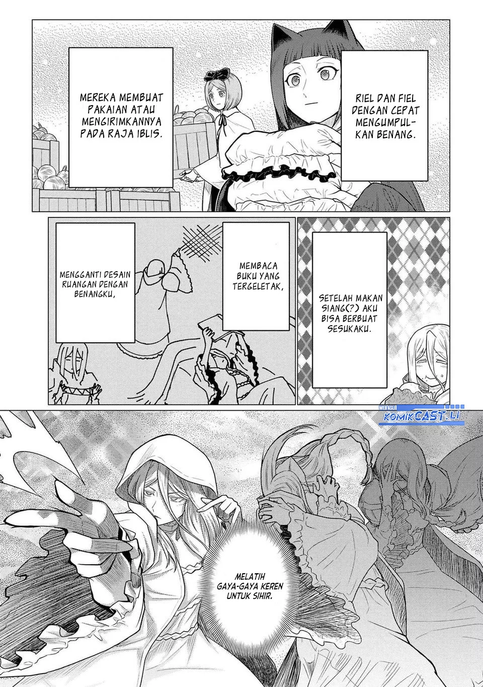 Kumo desu ga, Nani ka? Chapter 71.2 - halaman 5