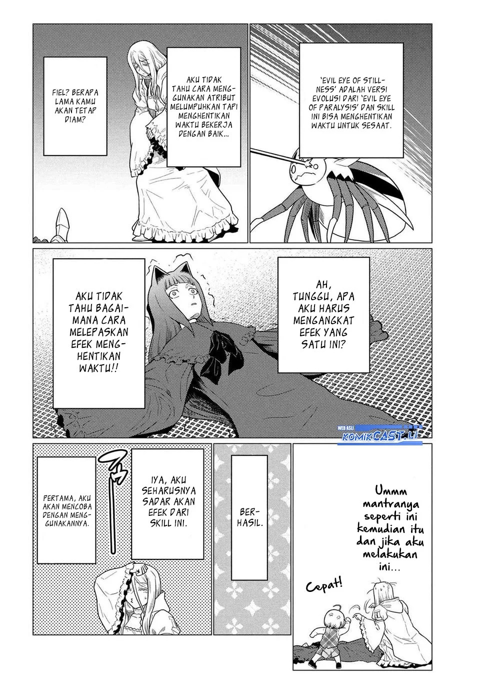 Kumo desu ga, Nani ka? Chapter 72.2 - halaman 12