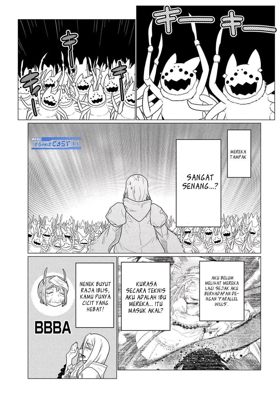 Kumo desu ga, Nani ka? Chapter 72.2 - halaman 15