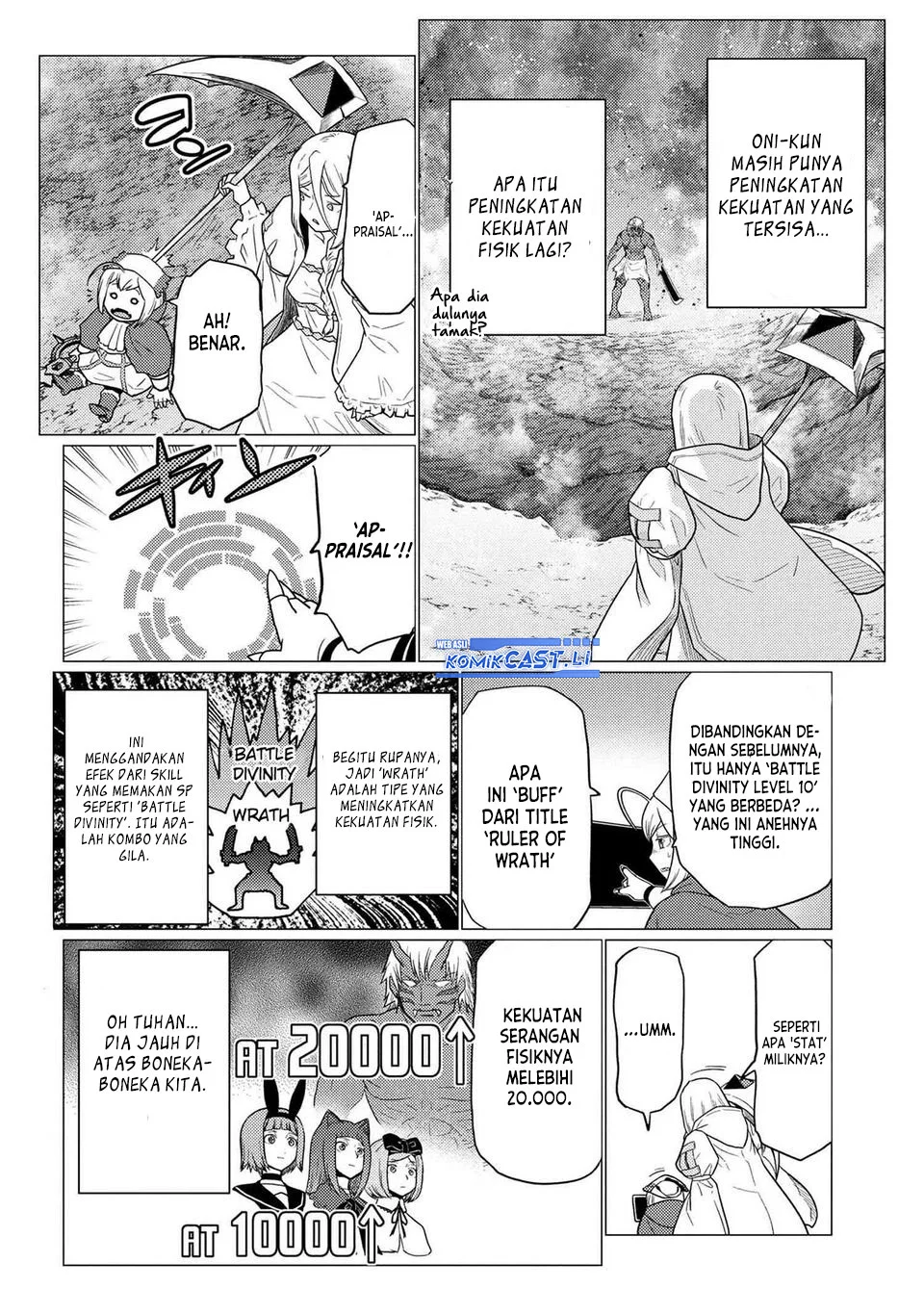 Kumo desu ga, Nani ka? Chapter 74.1 - halaman 2