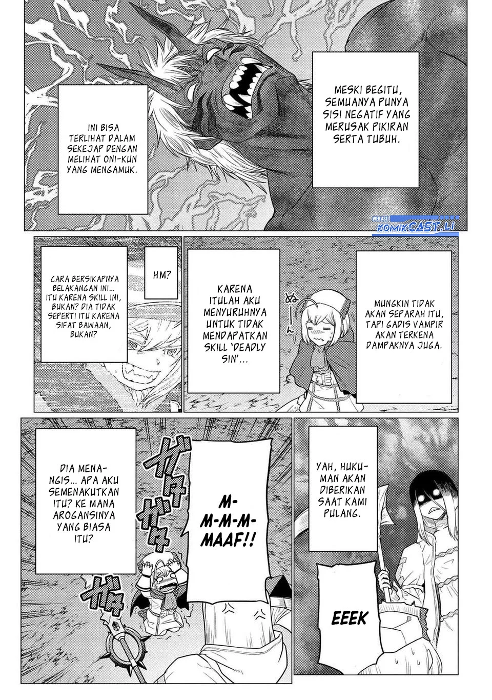 Kumo desu ga, Nani ka? Chapter 74.1 - halaman 9