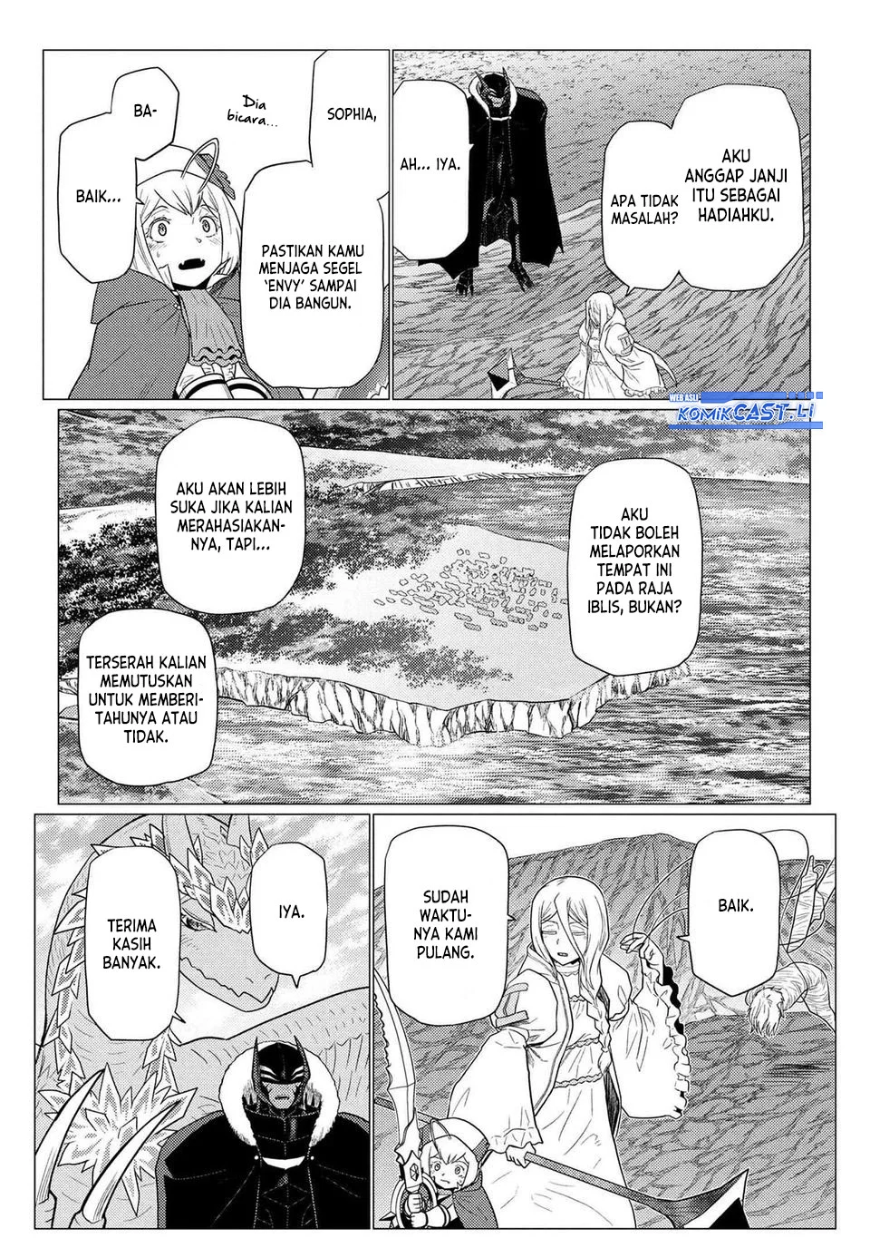 Kumo desu ga, Nani ka? Chapter 74.2 - halaman 11