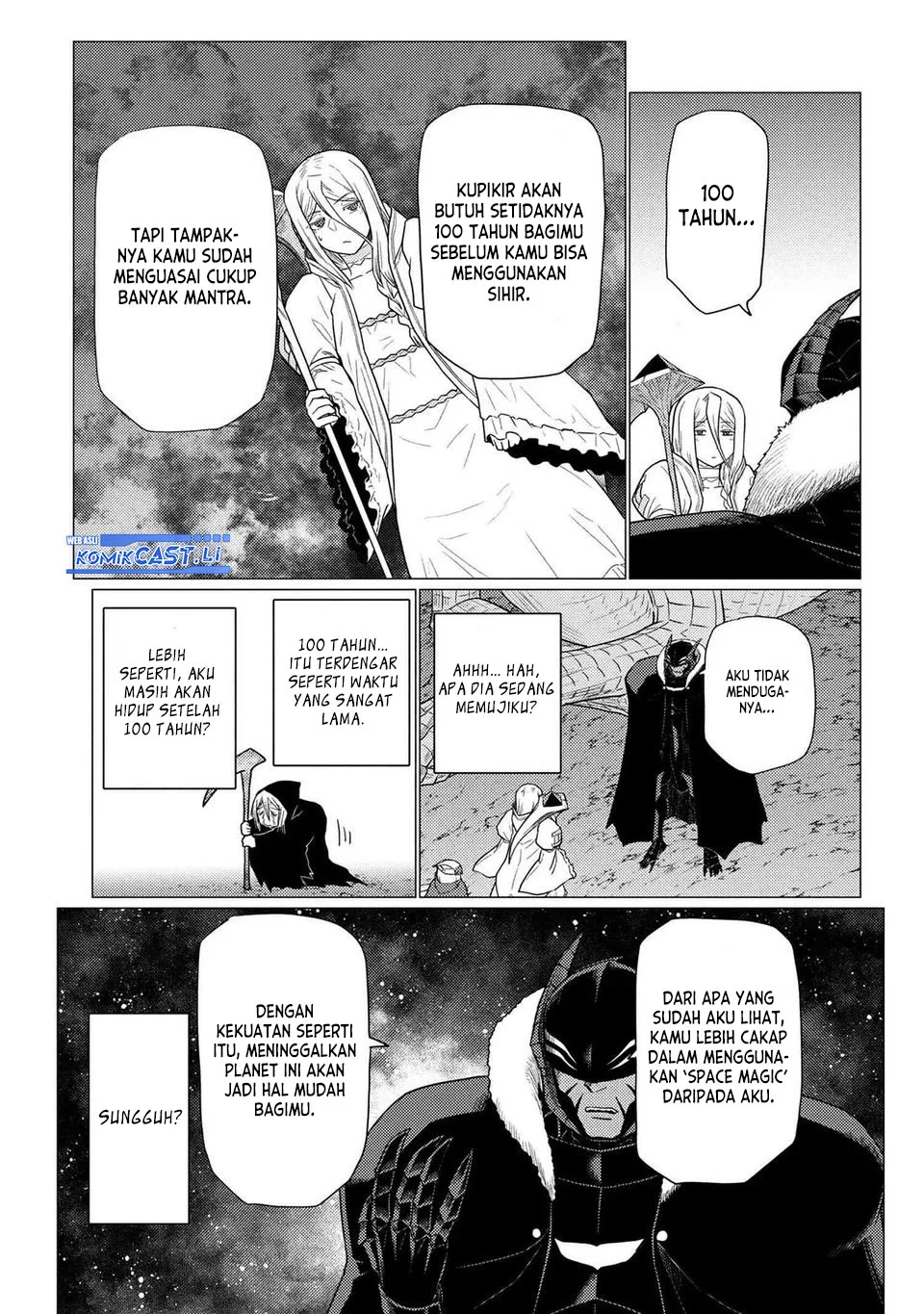Kumo desu ga, Nani ka? Chapter 74.2 - halaman 3