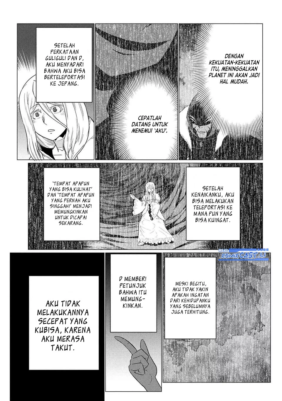 Kumo desu ga, Nani ka? Chapter 75.1 - halaman 5