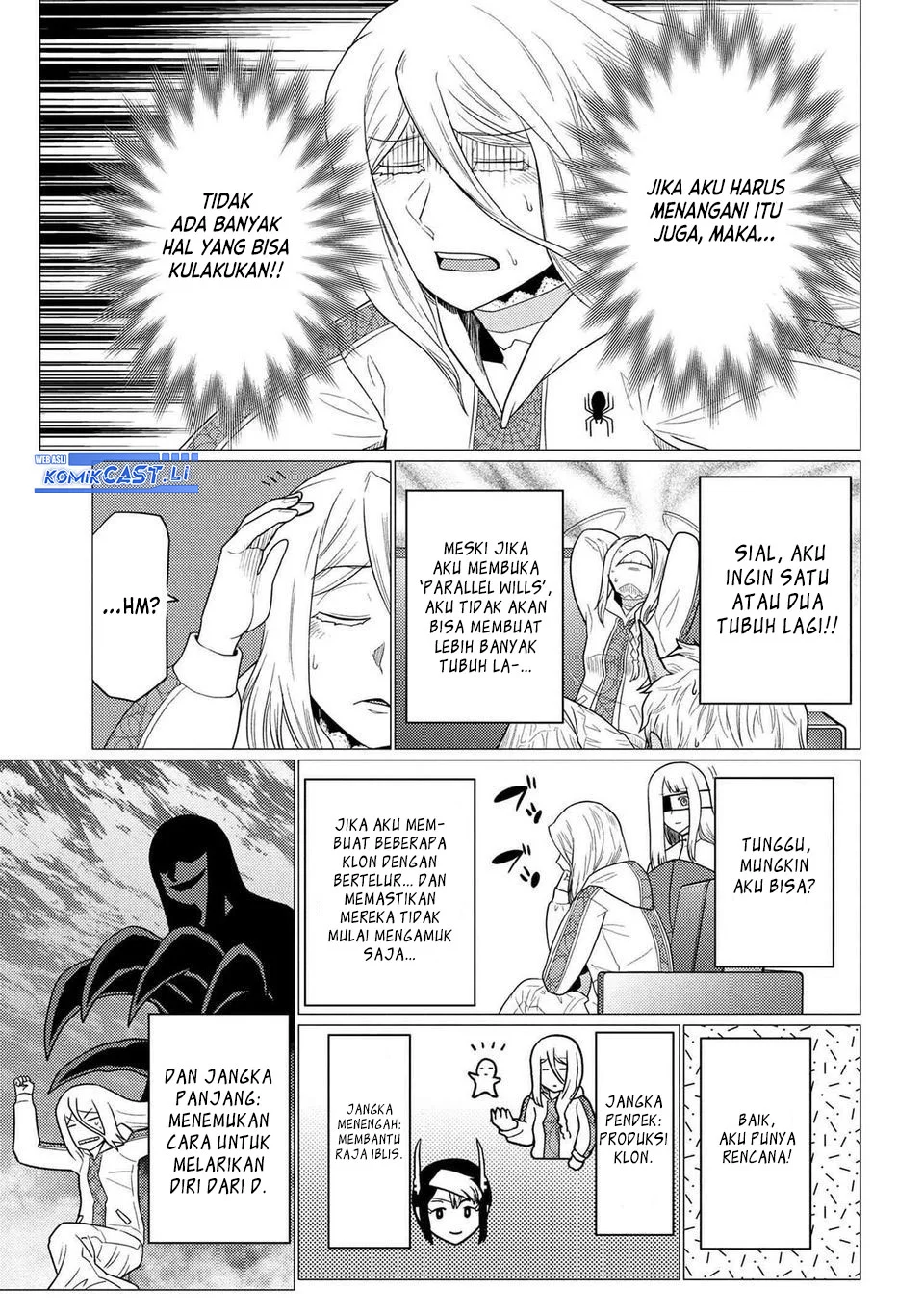 Kumo desu ga, Nani ka? Chapter 76.1 - halaman 13