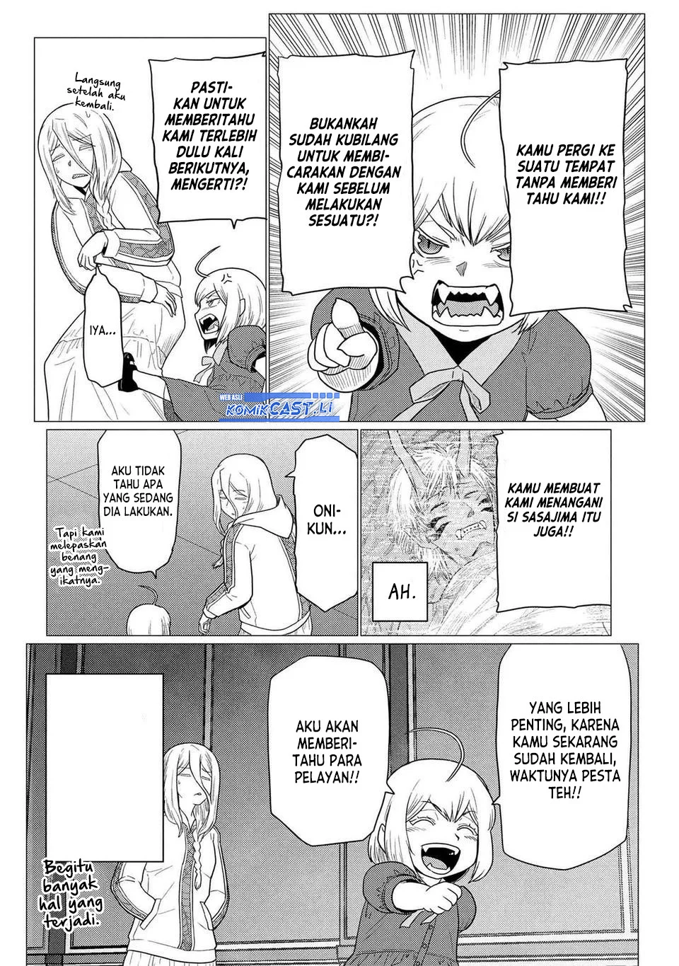 Kumo desu ga, Nani ka? Chapter 76.1 - halaman 8