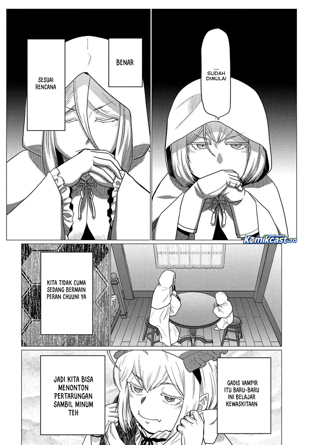 Kumo desu ga, Nani ka? Chapter 77.1 - halaman 13