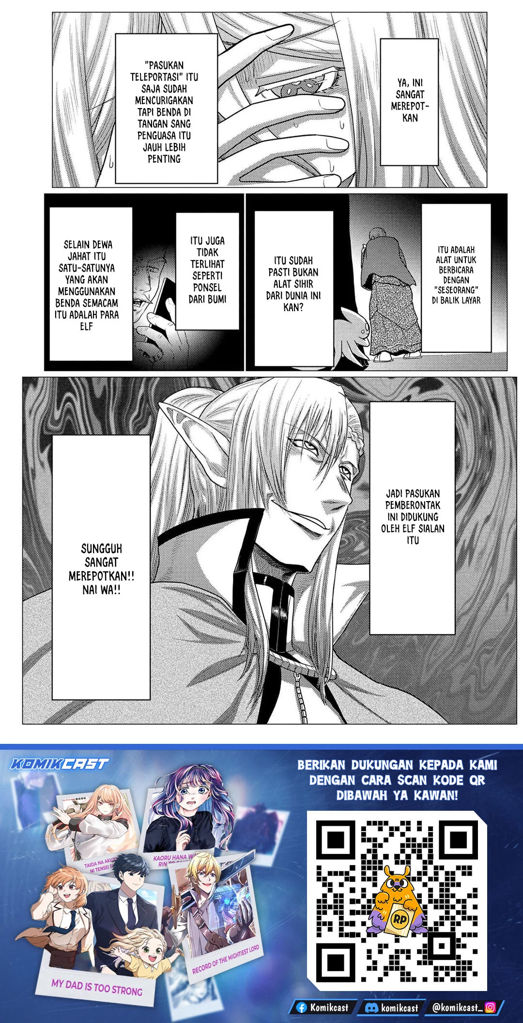 Kumo desu ga, Nani ka? Chapter 77.1 - halaman 18