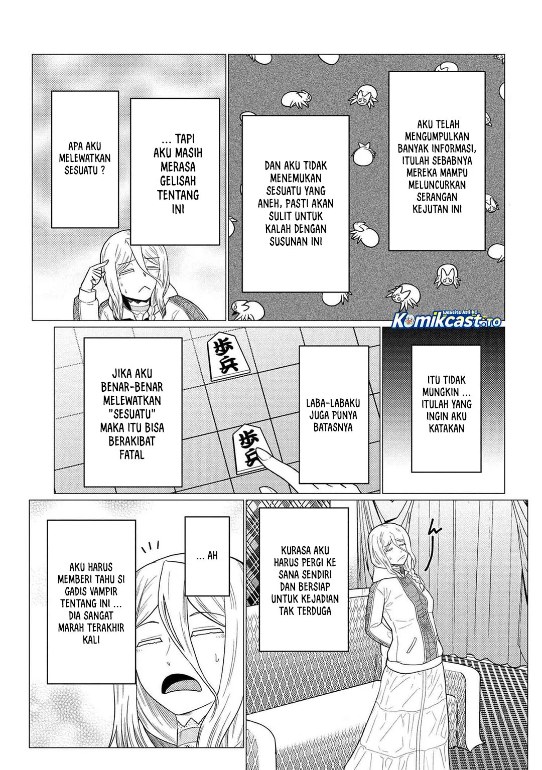 Kumo desu ga, Nani ka? Chapter 77.1 - halaman 6