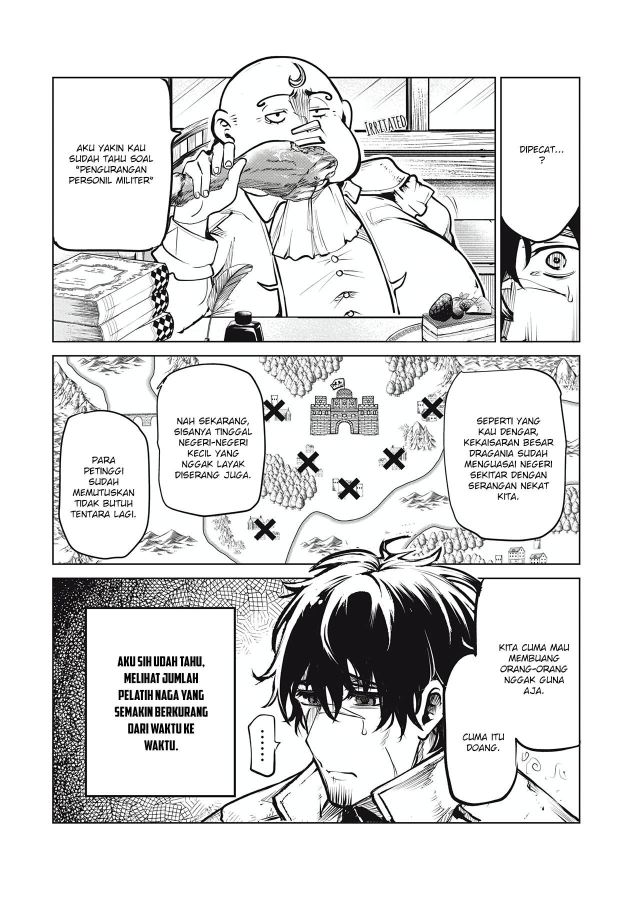 Kuni wo Owareta Ryuushi-san, Hirowareta Ringoku de Ukkari Musou shite Shimau Chapter 1 - halaman 10
