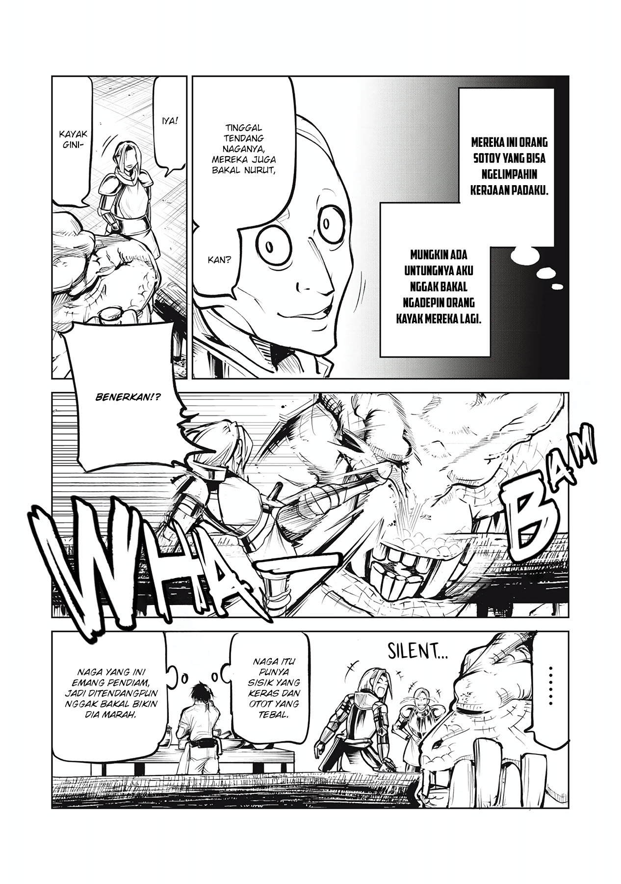 Kuni wo Owareta Ryuushi-san, Hirowareta Ringoku de Ukkari Musou shite Shimau Chapter 1 - halaman 19